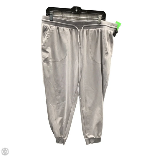 Athletic Pants By Rachel Zoe In Grey, Size: Xl