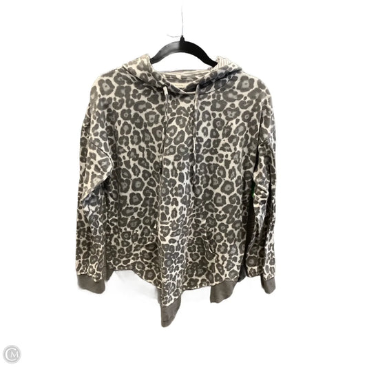 Sweatshirt Hoodie By Maurices In Animal Print, Size: M