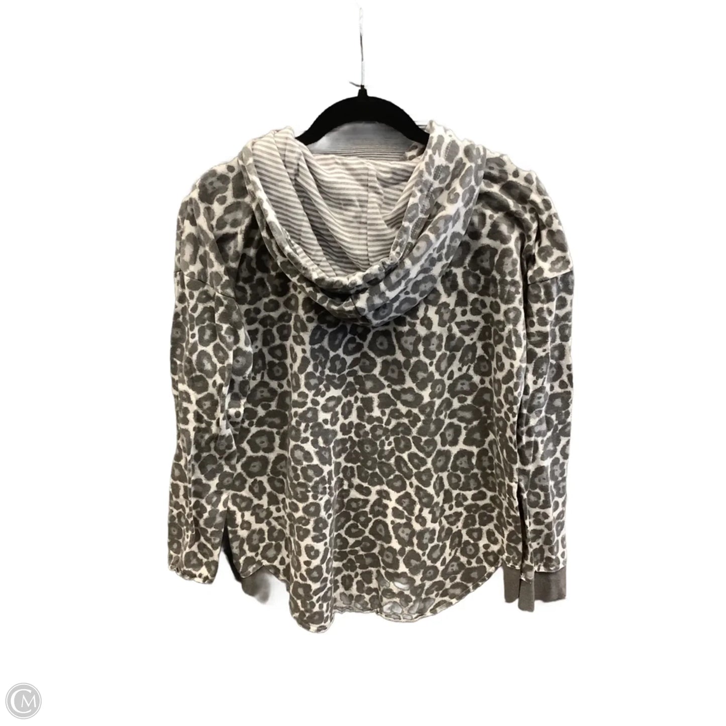 Sweatshirt Hoodie By Maurices In Animal Print, Size: M