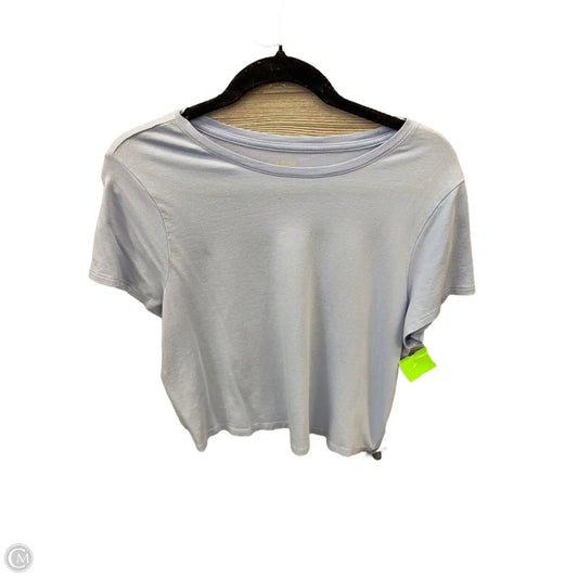 Top Short Sleeve Basic By Old Navy In Blue, Size: Xl