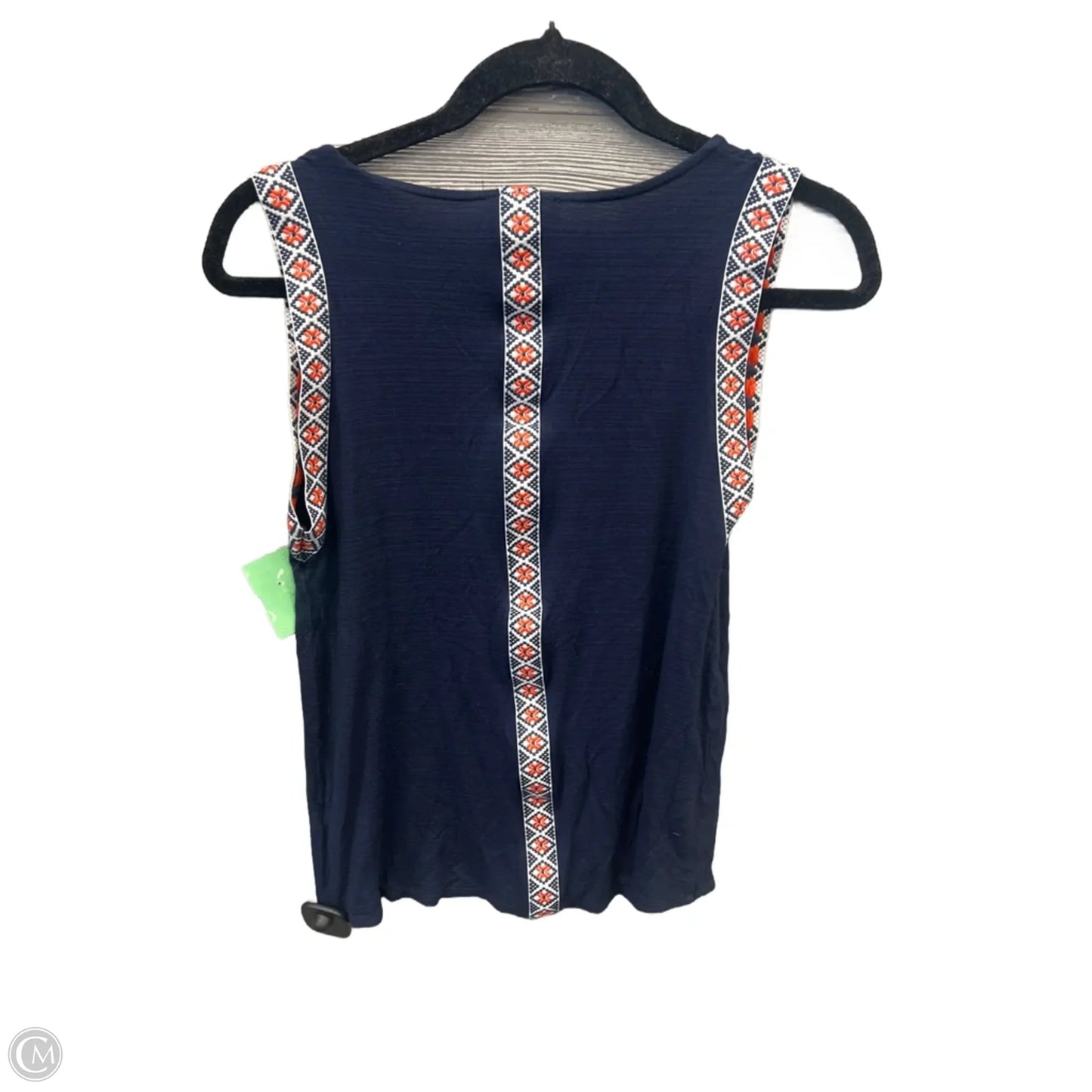 Top Sleeveless By W5 In Blue, Size: S