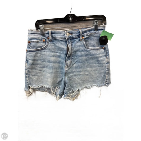 Shorts By American Eagle In Blue Denim, Size: 10
