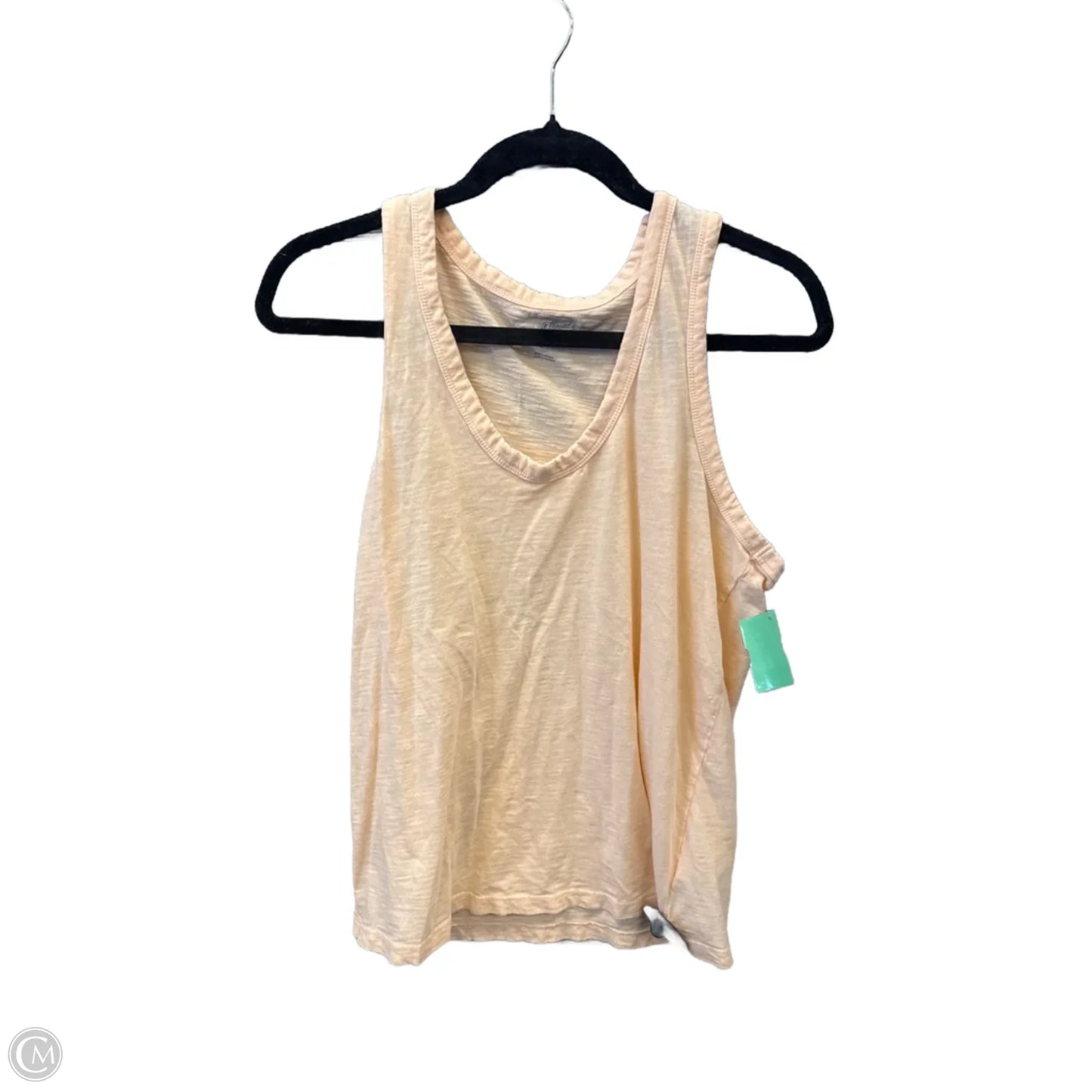 Top Sleeveless Basic By Universal Thread In Orange, Size: M