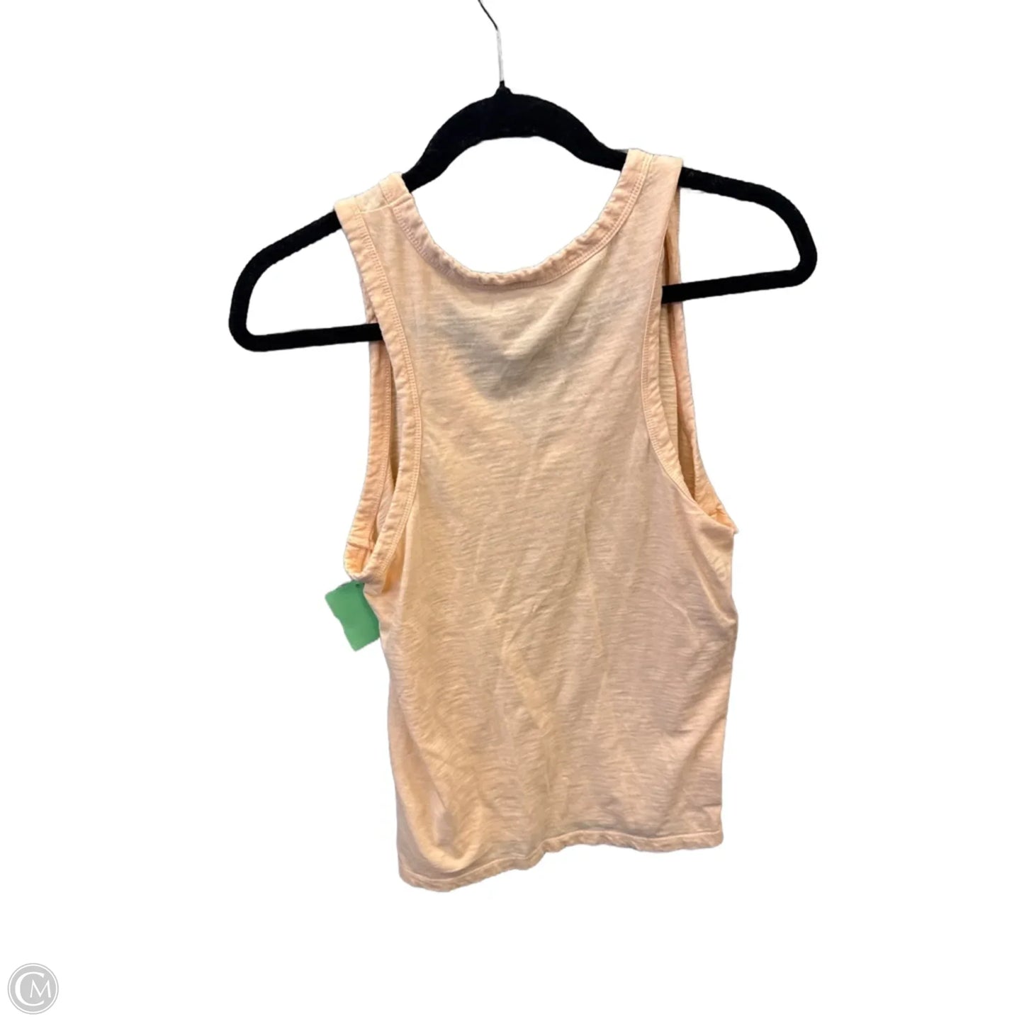Top Sleeveless Basic By Universal Thread In Orange, Size: M