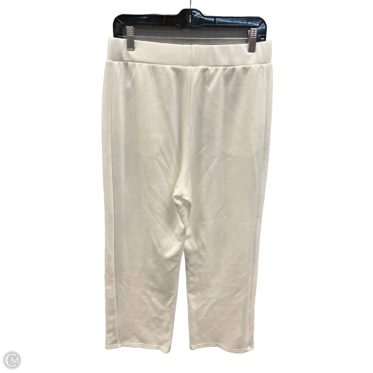Athletic Pants By Clothes Mentor In White, Size: L