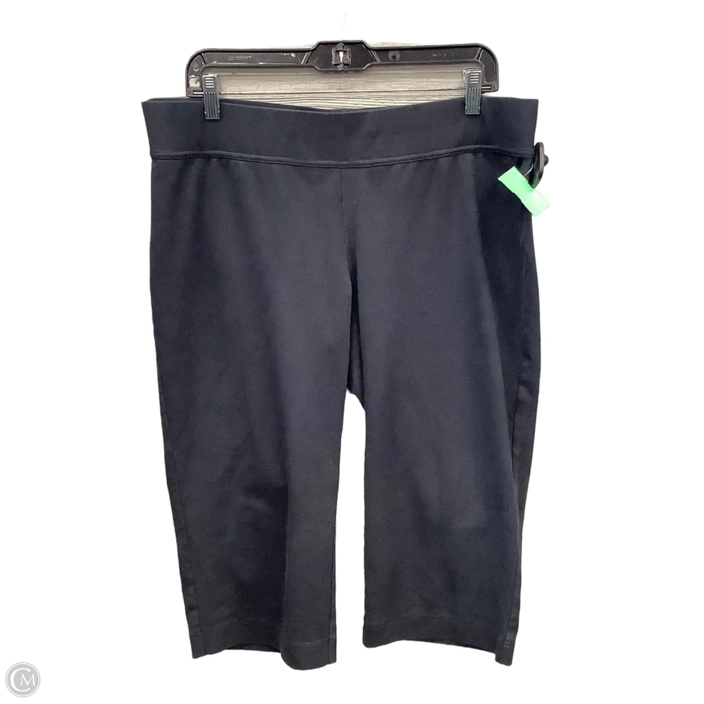 Pants Cropped By Lands End In Black, Size: 14