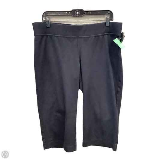 Pants Cropped By Lands End In Black, Size: 14