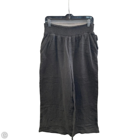Pants Linen By Clothes Mentor In Black, Size: 12