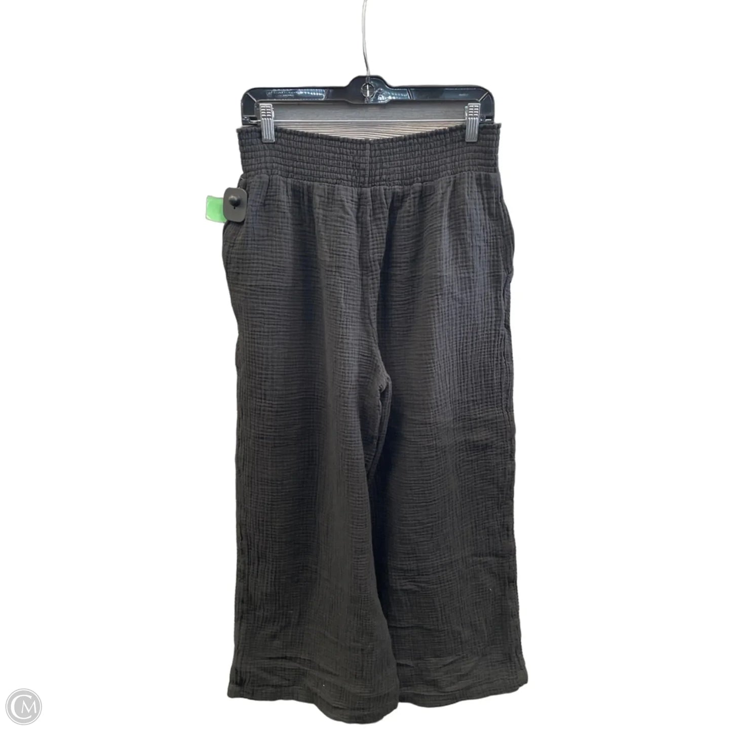 Pants Linen By Clothes Mentor In Black, Size: 12