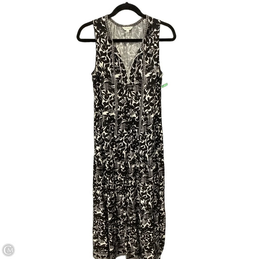 Dress Casual Maxi By Max Studio In Black & White, Size: Xs