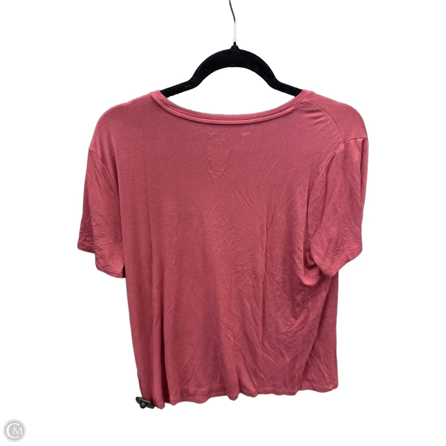 Top Short Sleeve Basic By Nine West In Pink, Size: Xl