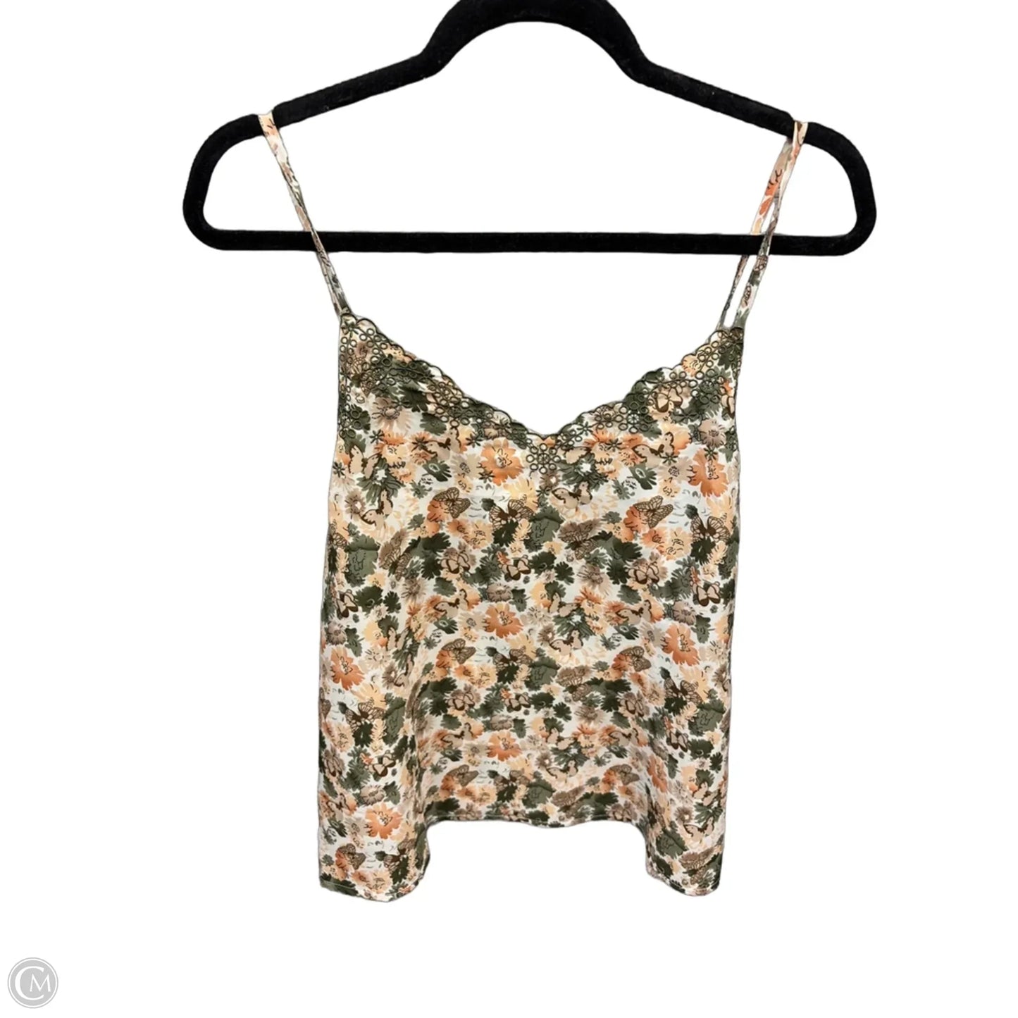 Tank Top By Shein In Floral Print, Size: Xl