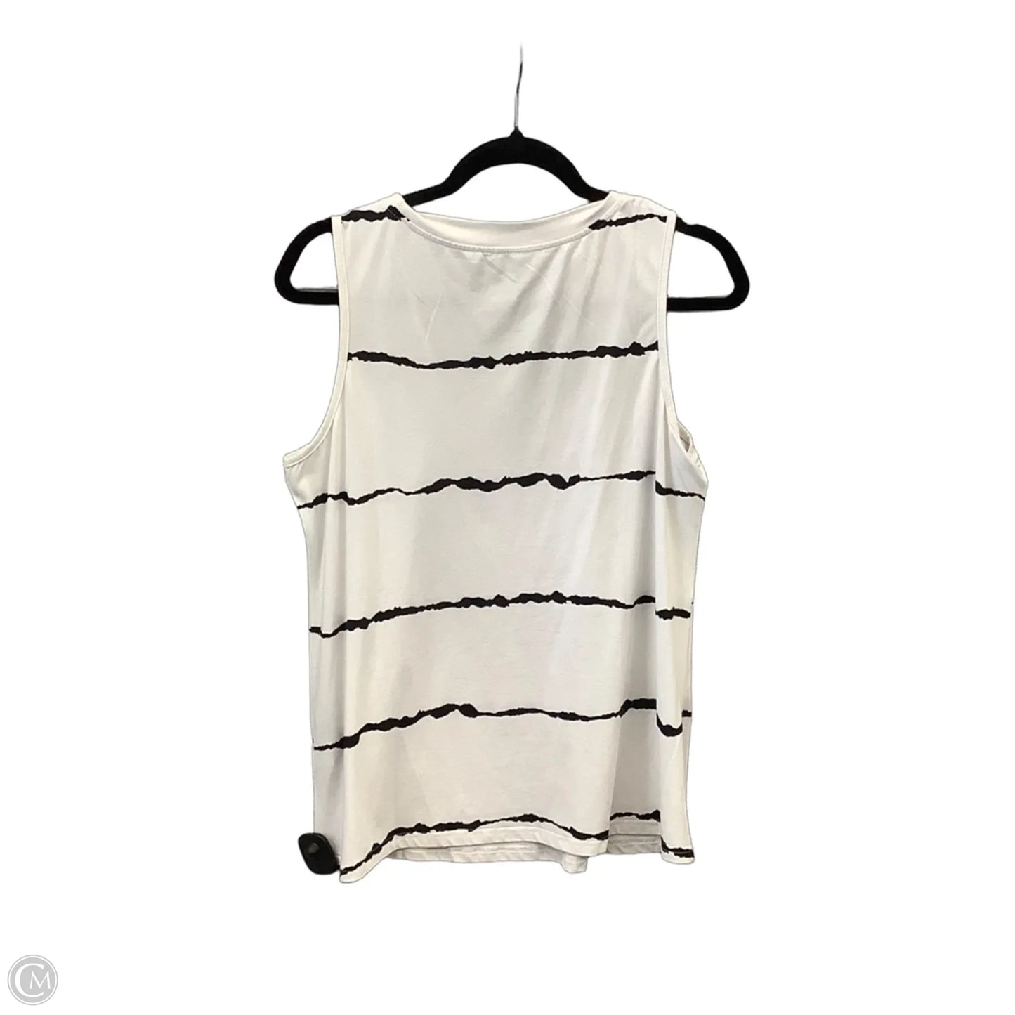 Top Sleeveless By Shein In White, Size: L