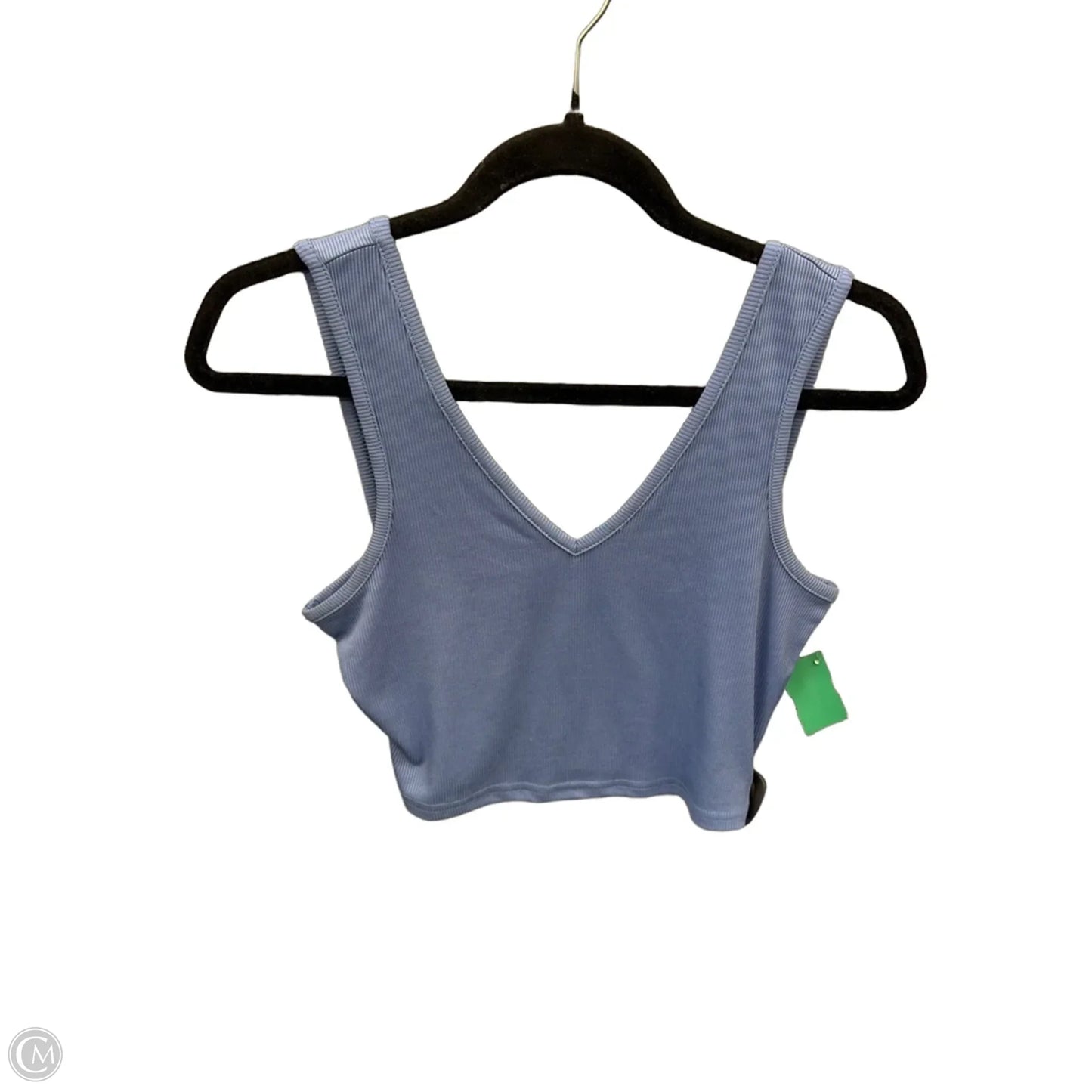 Top Sleeveless Basic By Shein In Blue, Size: M