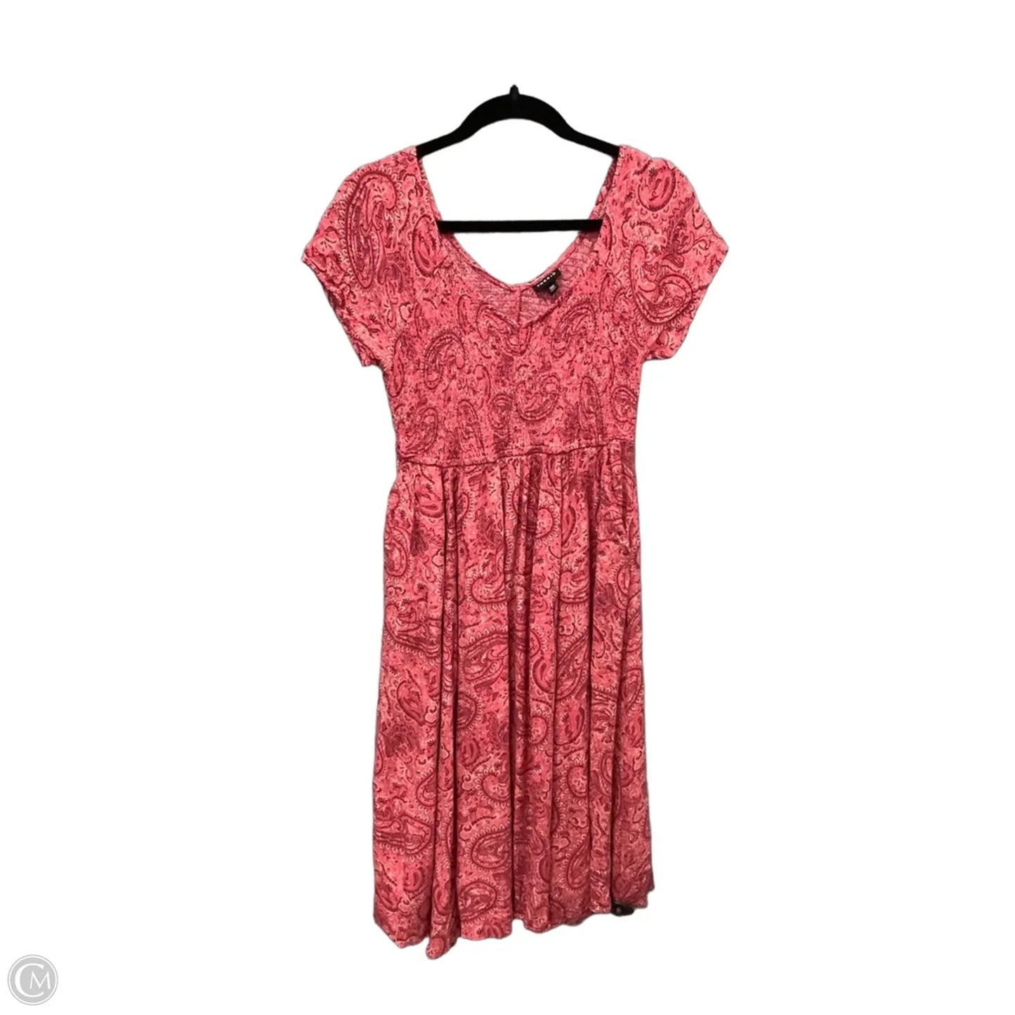 Dress Casual Midi By Torrid In Pink, Size: M