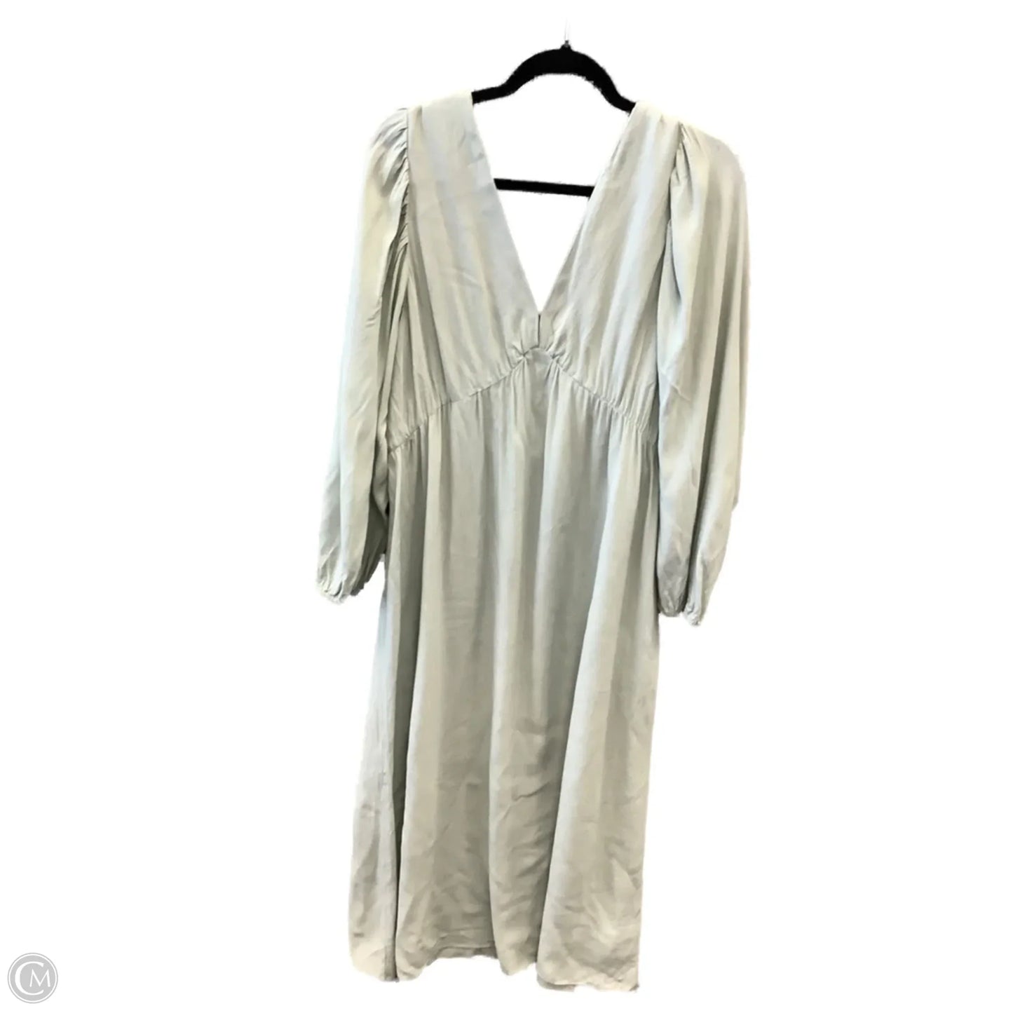 Dress Casual Maxi By H&m In Green, Size: L