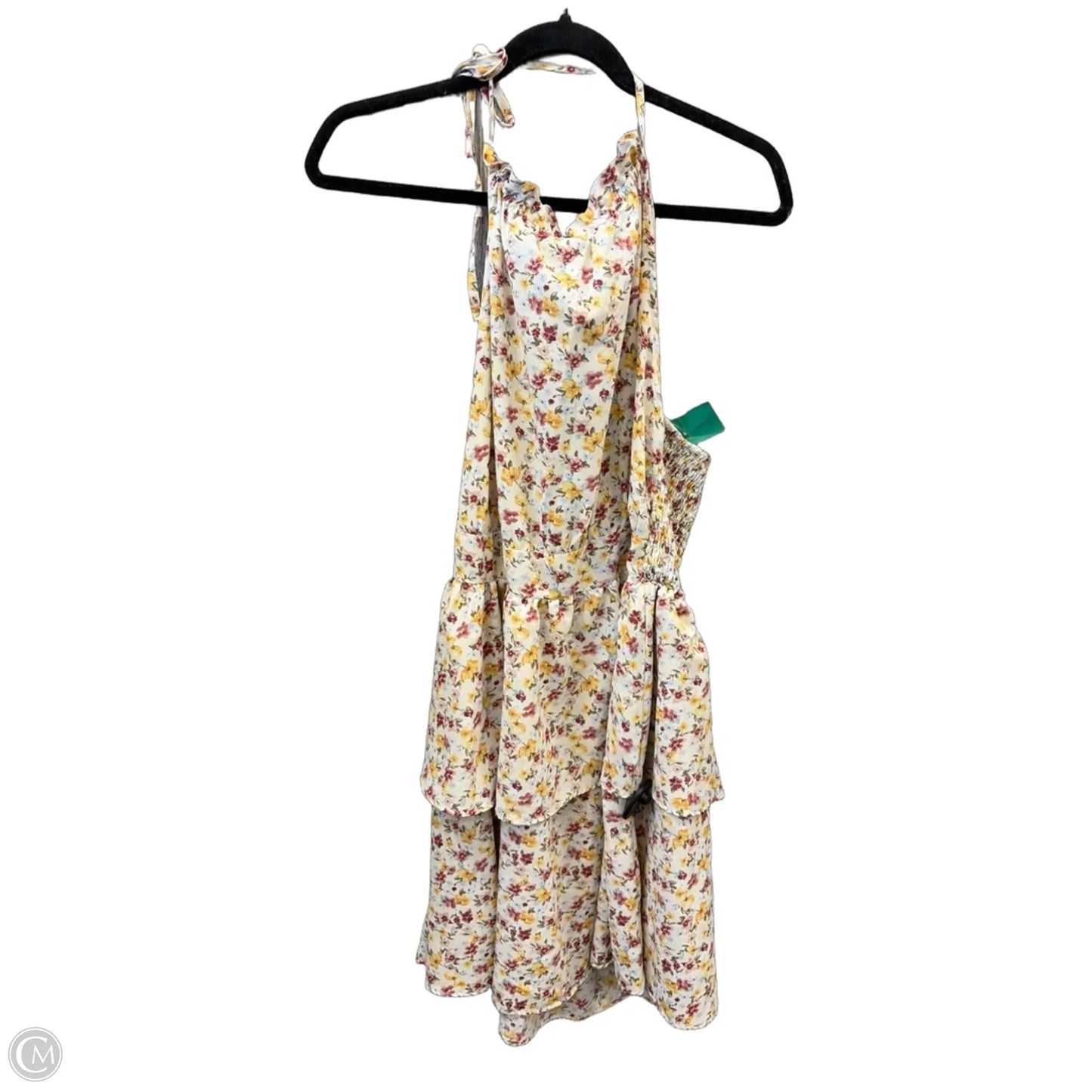 Dress Casual Short By Prettygarden In Floral Print, Size: Xl