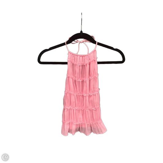 Top Sleeveless By Clothes Mentor In Pink, Size: S