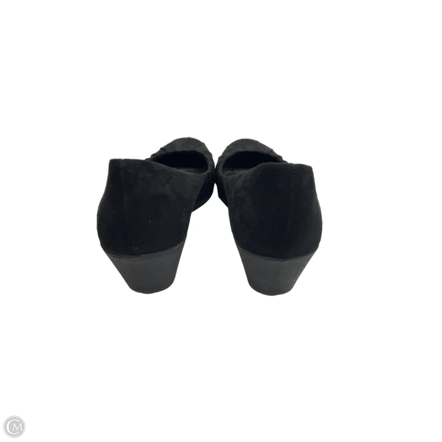 Shoes Heels Wedge By Dexflex In Black, Size: 11