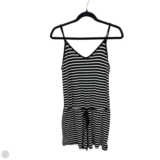 Romper By Clothes Mentor In Striped Pattern, Size: M