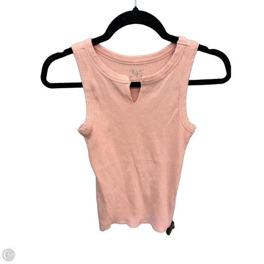 Top Sleeveless Basic By Maurices In Pink, Size: S