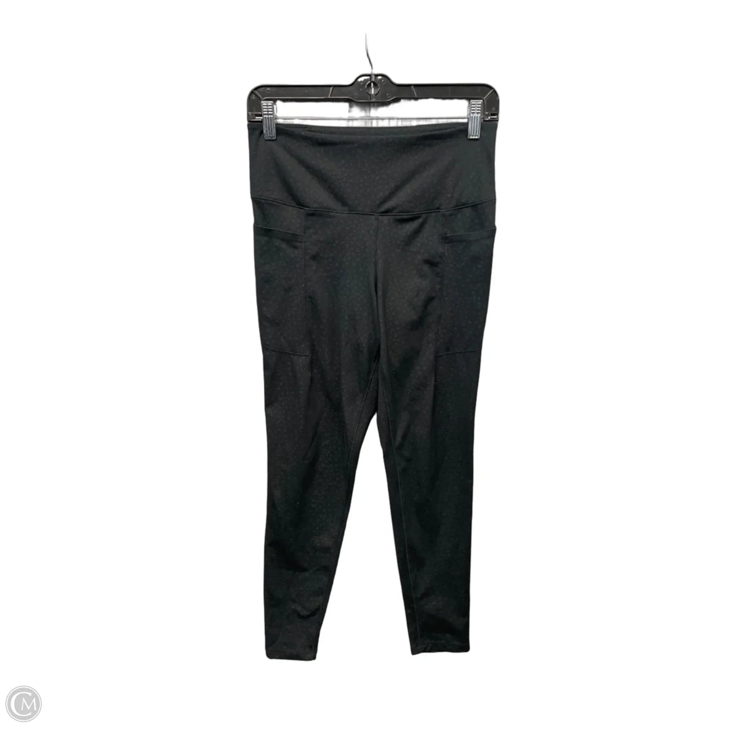 Athletic Leggings By Danskin In Black, Size: M