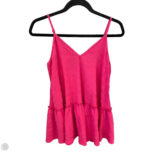 Tunic Sleeveless By Shein In Pink, Size: Xs
