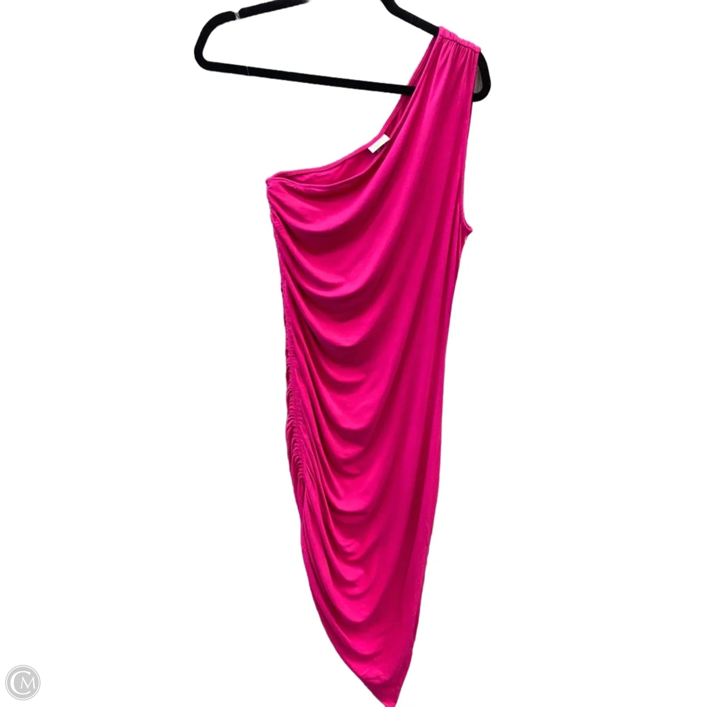 Dress Casual Midi By A New Day In Pink, Size: M