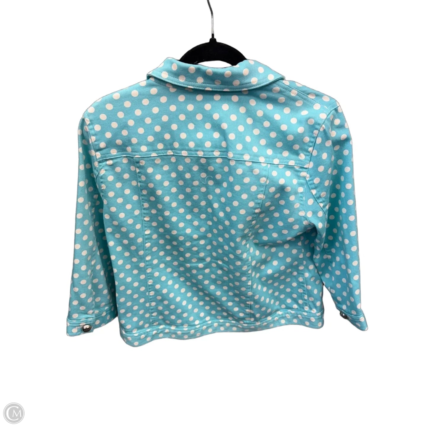 Jacket Other By Christopher And Banks In Polkadot Pattern, Size: Mp