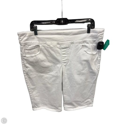 Shorts By Gloria Vanderbilt In White, Size: 16