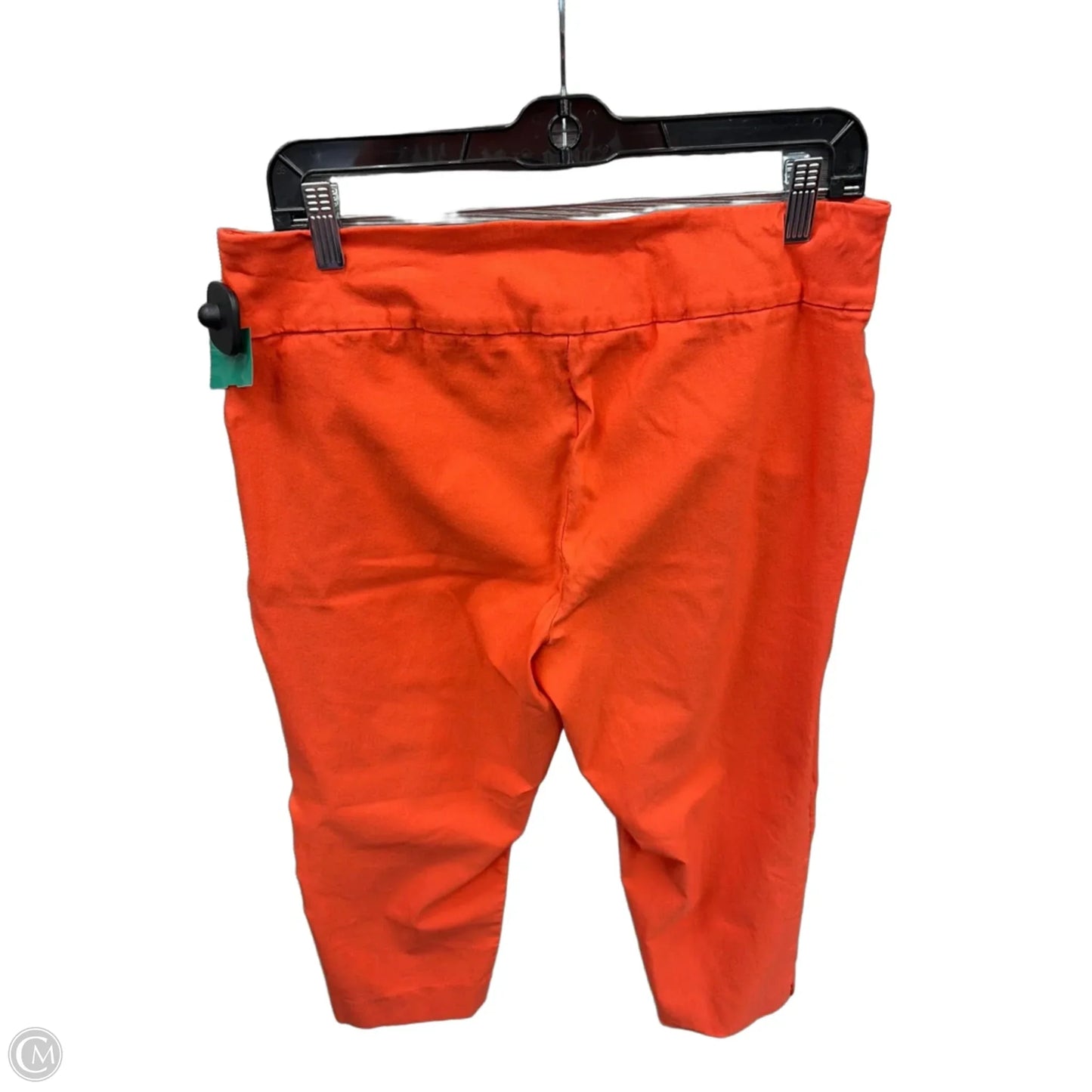 Pants Cropped By Peck And Peck In Orange, Size: 14p