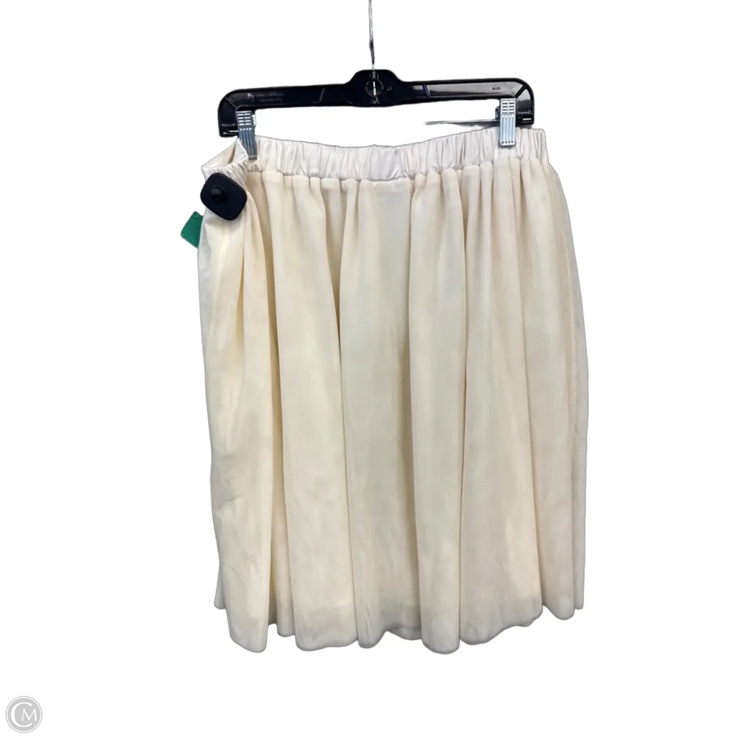 Skirt Midi By Modcloth In Cream, Size: 20
