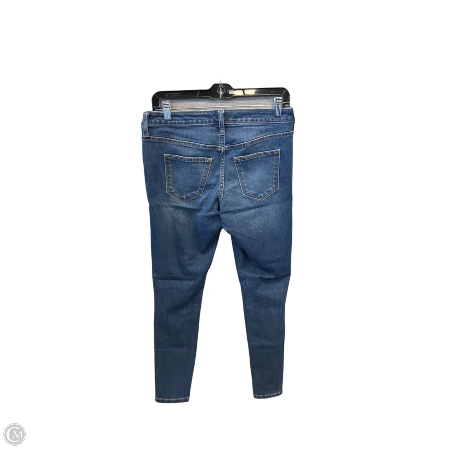 Jeans Skinny By Universal Thread In Blue Denim, Size: 4