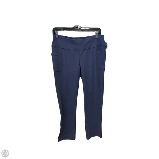 Athletic Leggings By Skechers In Blue, Size: L
