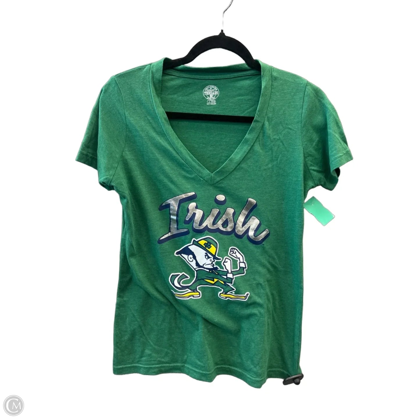 Top Short Sleeve By Clothes Mentor In Green, Size: L