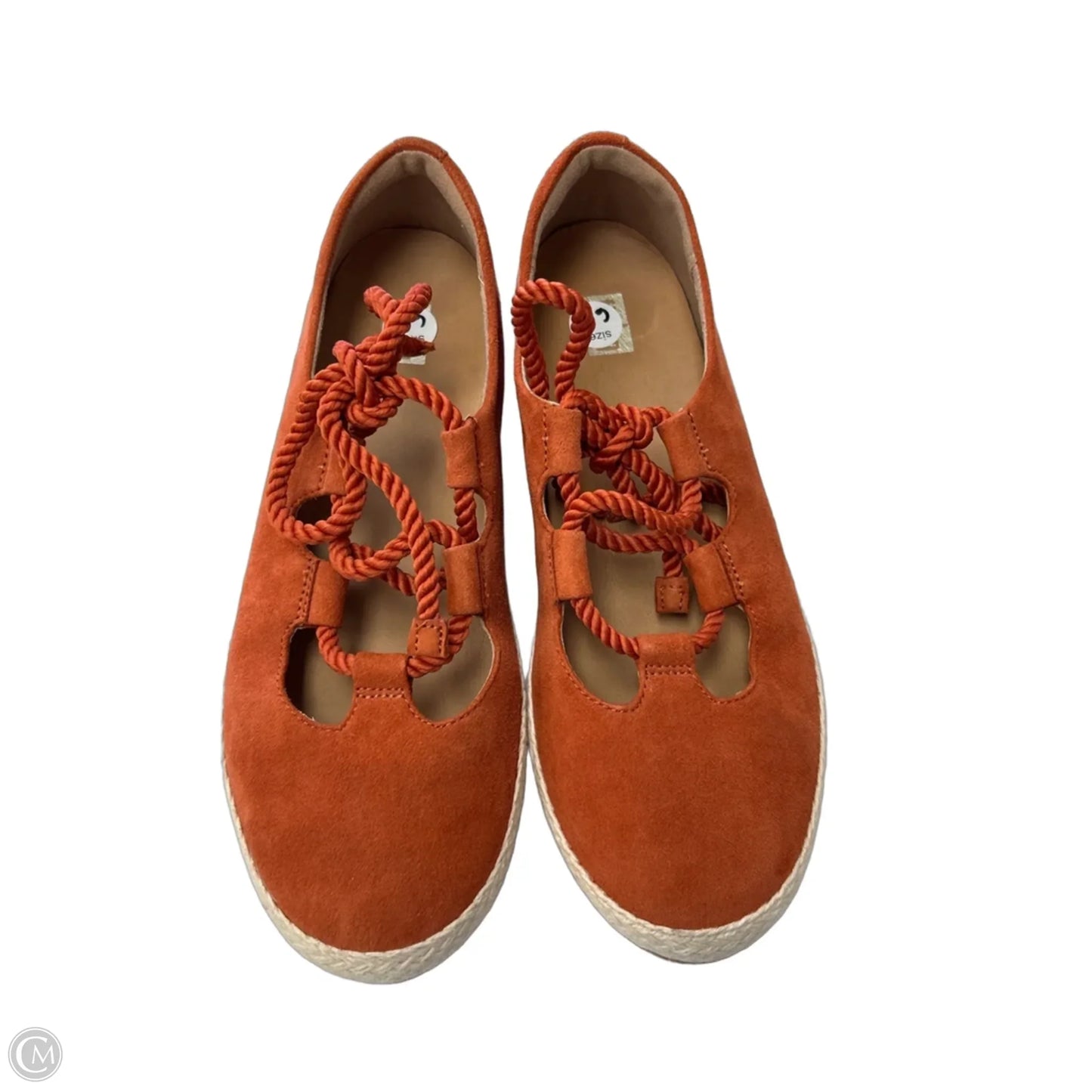 Shoes Flats By Fitflop In Orange, Size: 6.5
