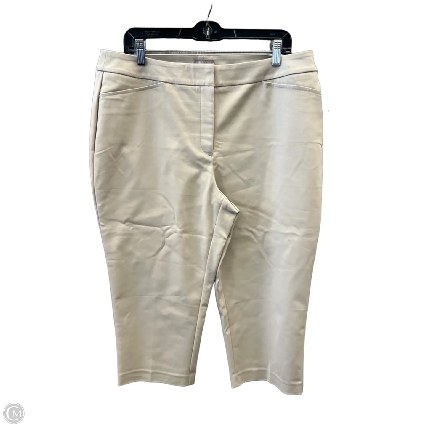 Capris By Chicos In Tan, Size: 14