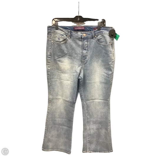 Jeans Boot Cut By Gloria Vanderbilt In Blue Denim, Size: 16
