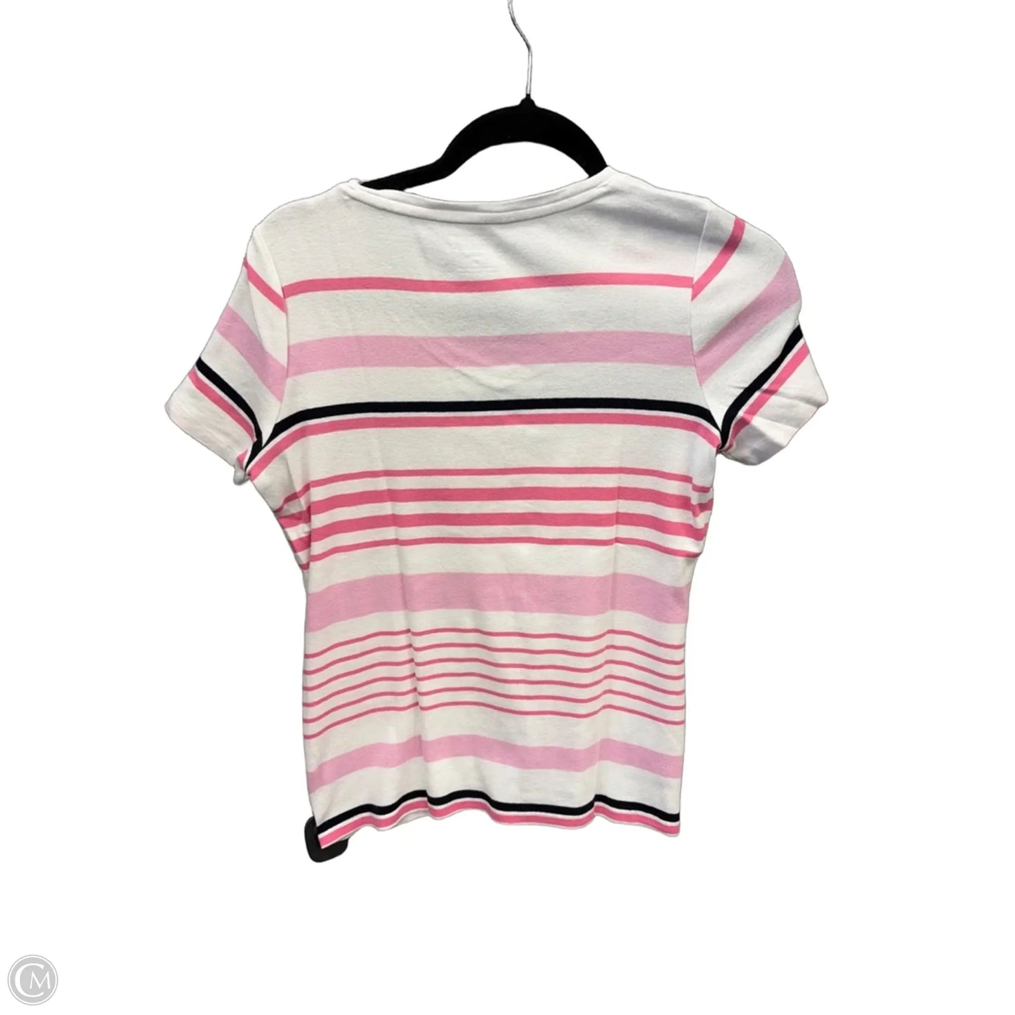 Top Short Sleeve By Talbots In White, Size: Sp