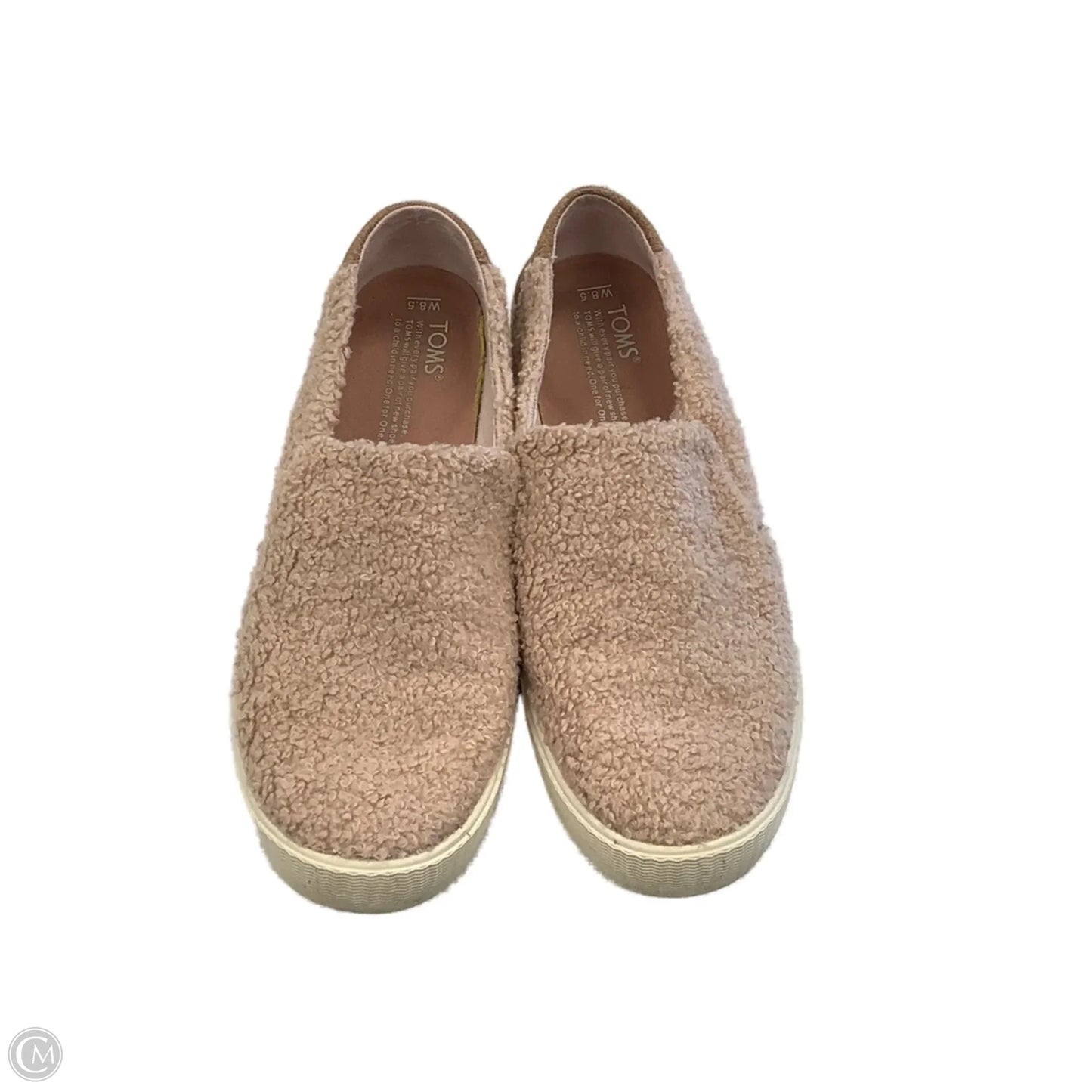 Shoes Flats By Toms In Brown, Size: 8.5