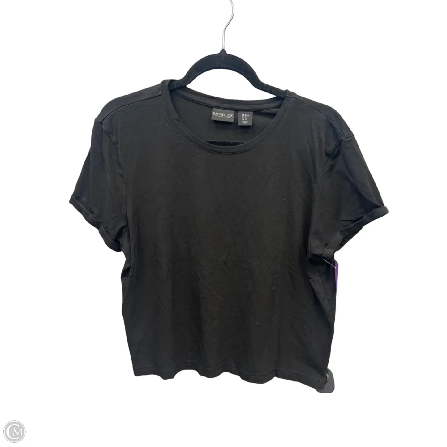 Top Short Sleeve Basic By Rachel Zoe In Black, Size: Xl