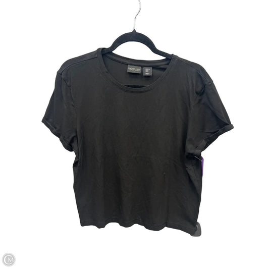 Top Short Sleeve Basic By Rachel Zoe In Black, Size: Xl