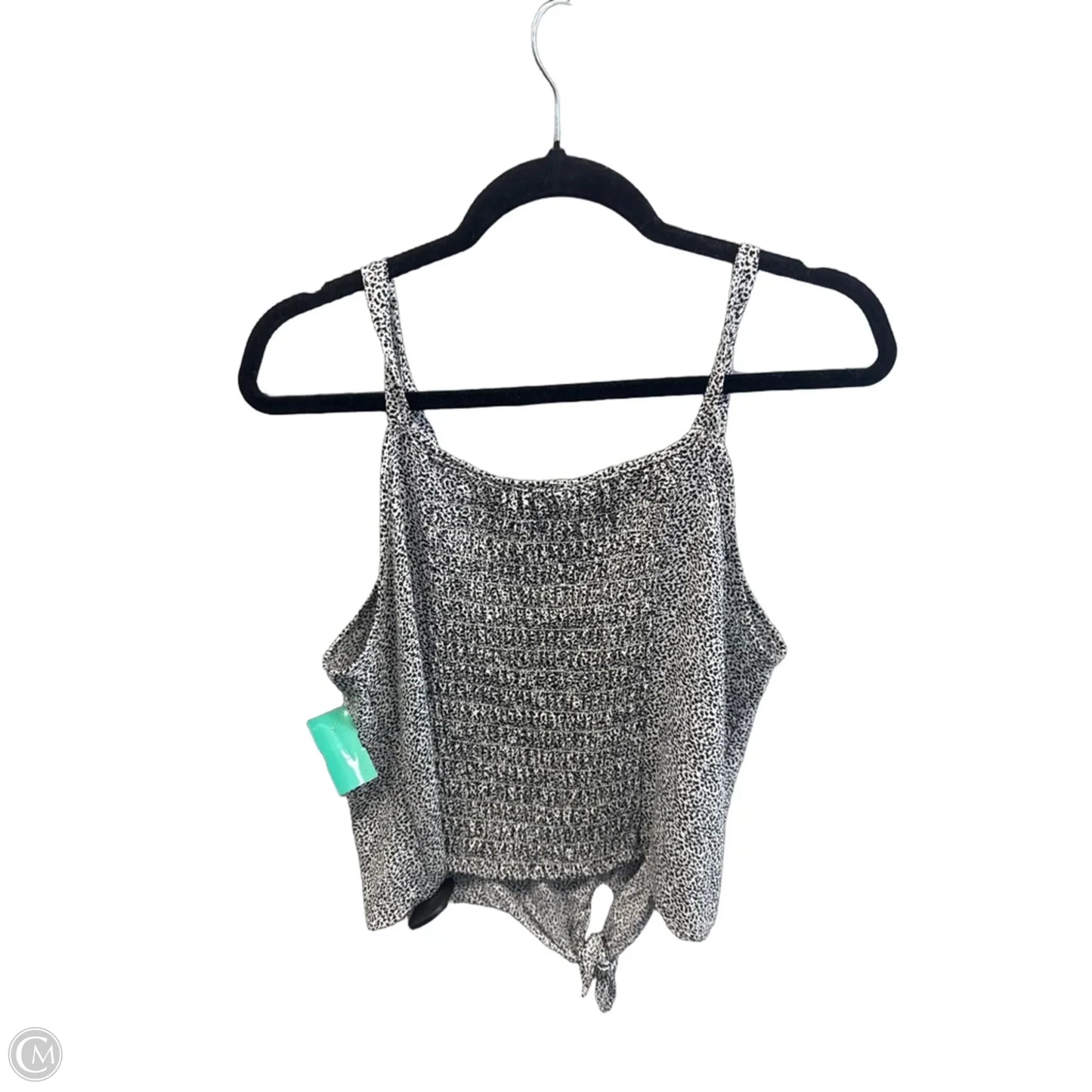Top Sleeveless By Sienna Sky In Black & White, Size: L