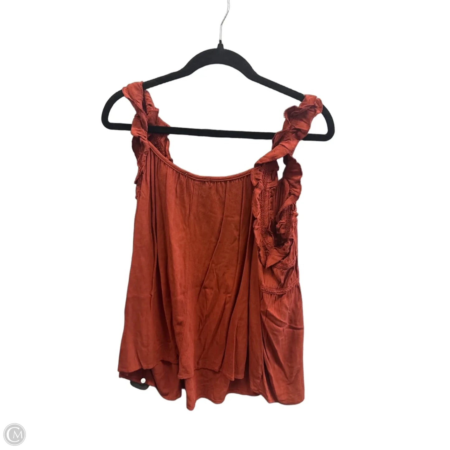 Top Sleeveless By Maurices In Orange, Size: L