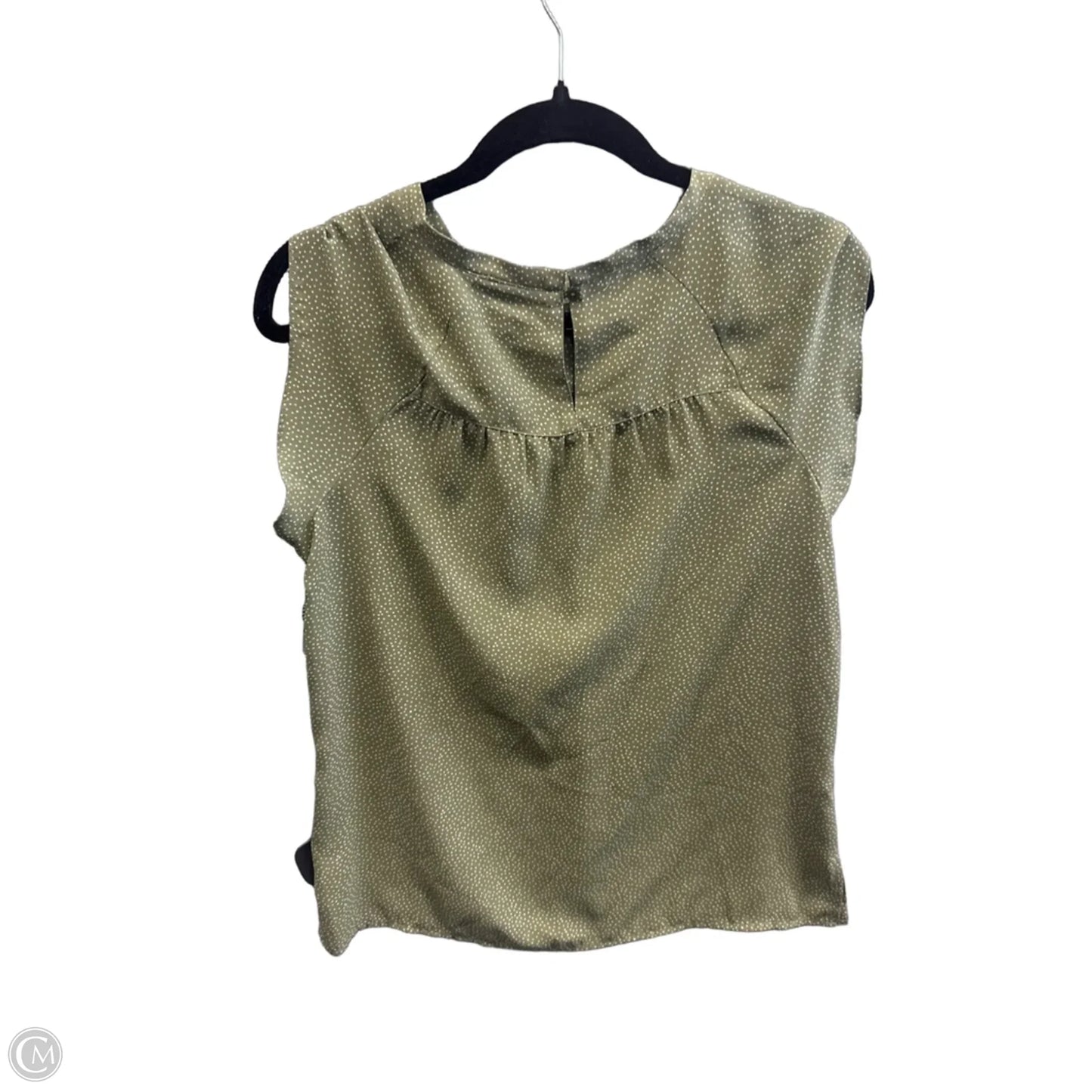 Top Short Sleeve By Loft In Green, Size: S