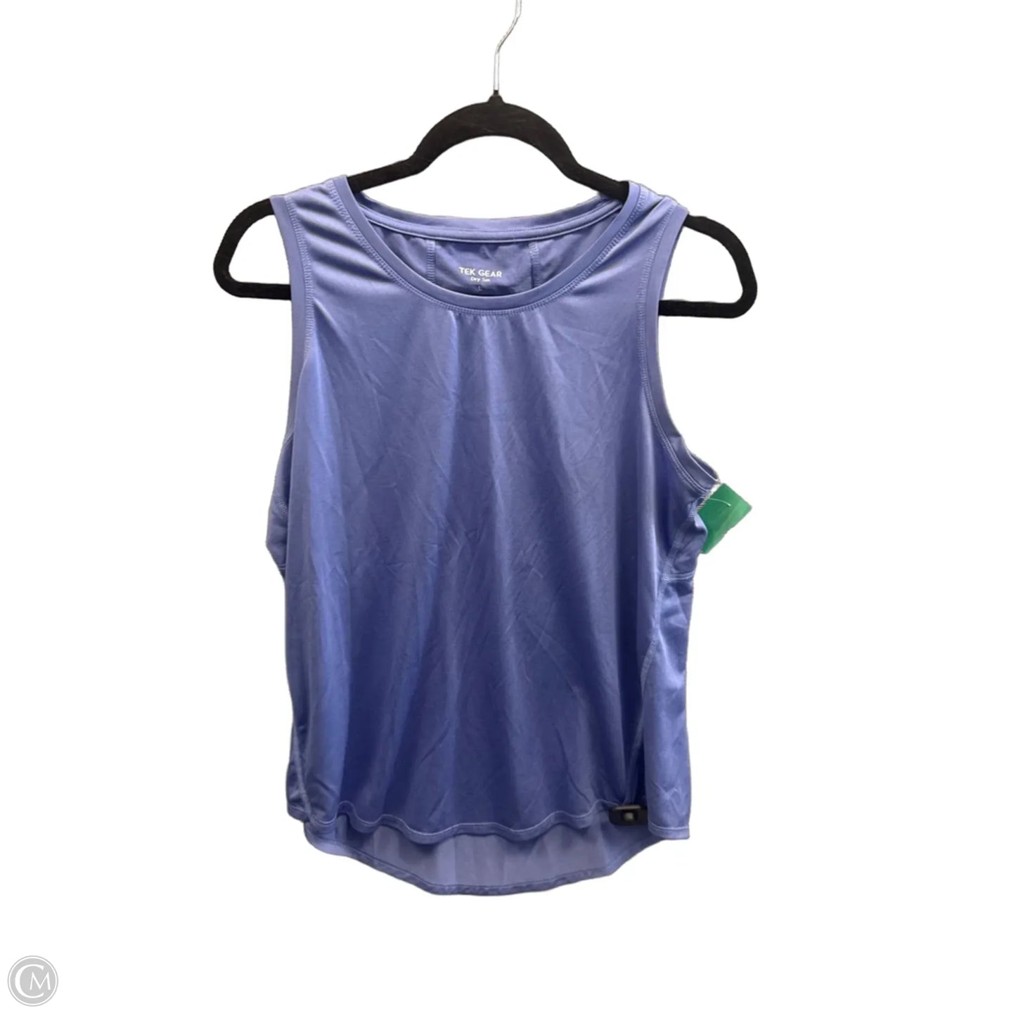 Athletic Tank Top By Tek Gear In Purple, Size: L