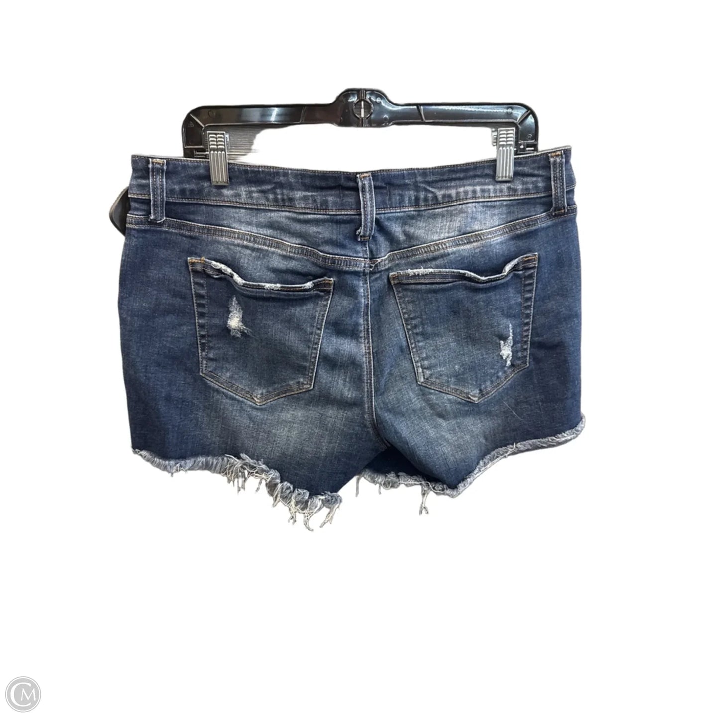 Shorts By Silver In Blue Denim, Size: 16
