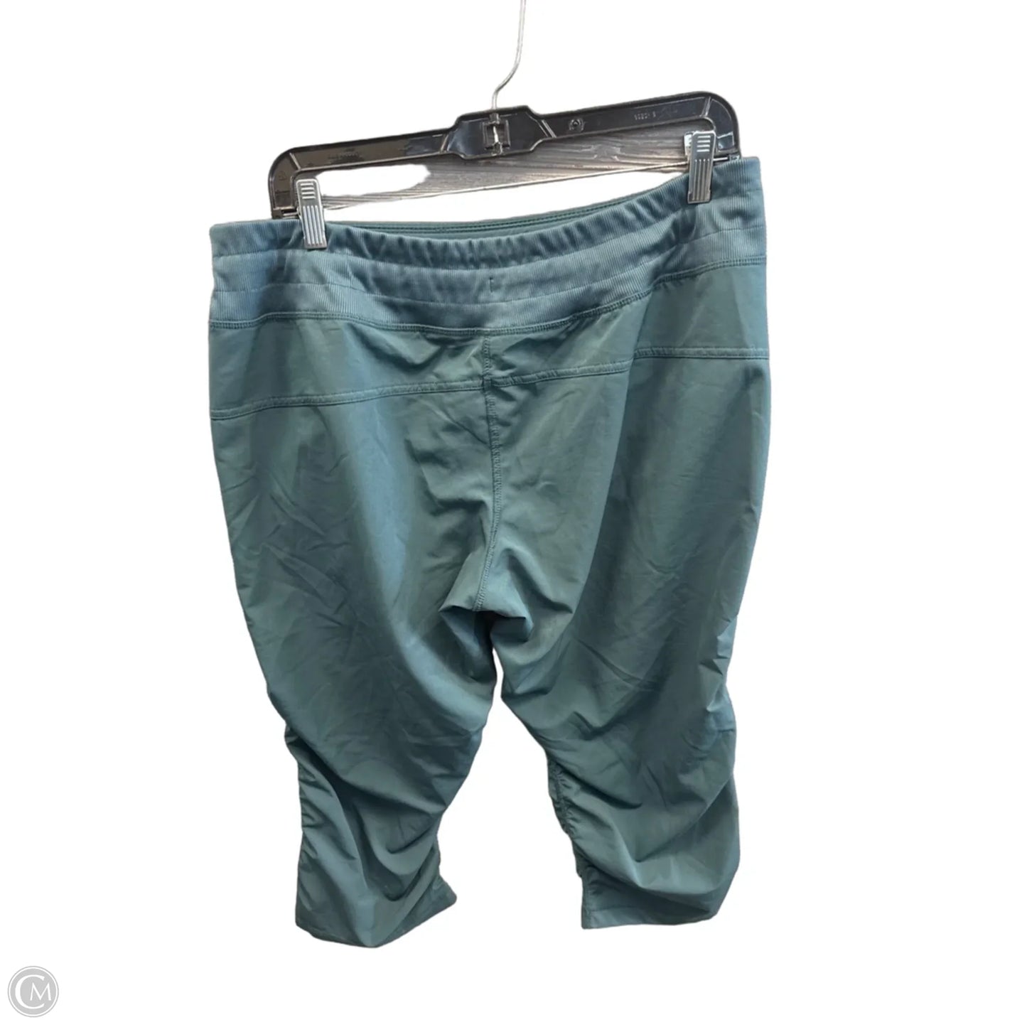 Athletic Capris By Kirkland In Green, Size: M