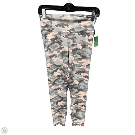 Athletic Leggings Capris By Fabletics In Camouflage Print, Size: S