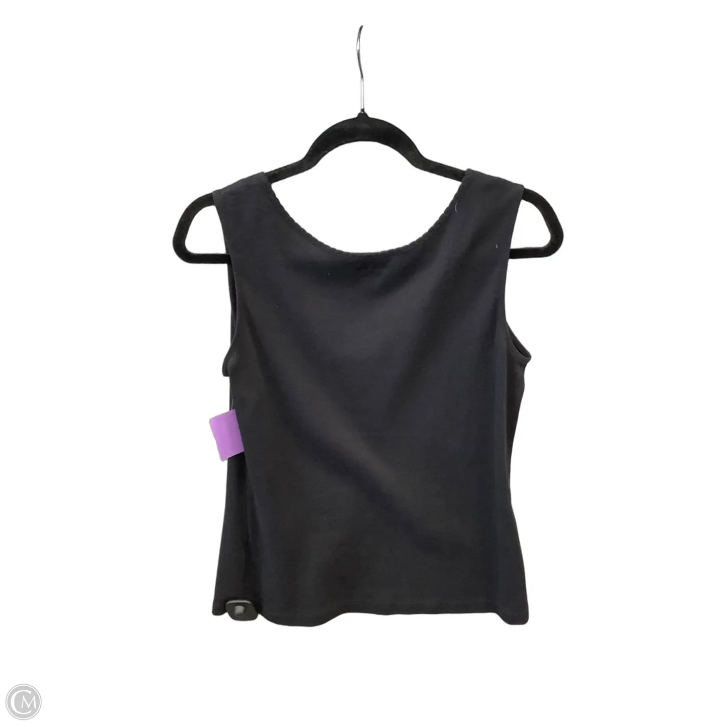 Top Sleeveless Basic By Studio Works In Black, Size: M